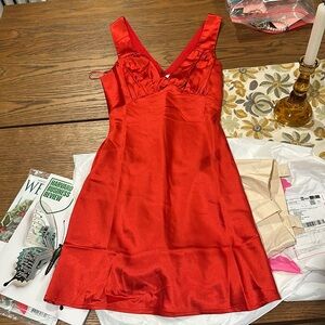 Red Mini Dress from Beginning Boutique brand new